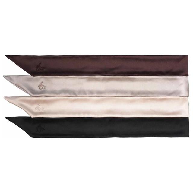Amelie Soie Silk Scarf Black product image