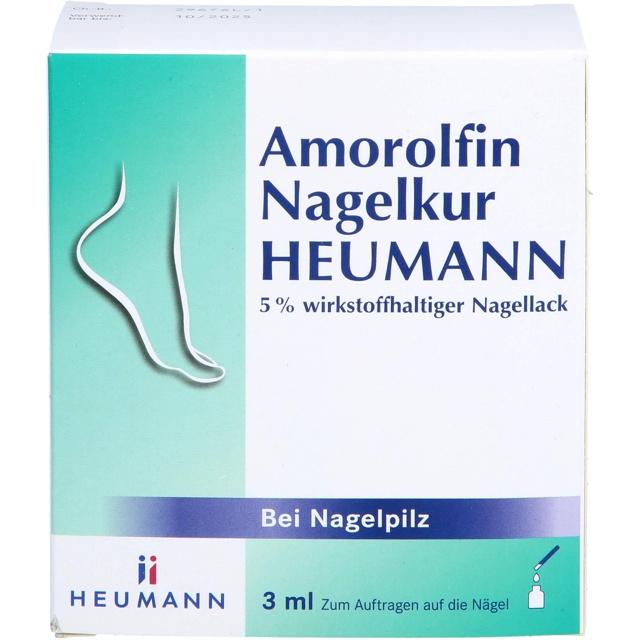 AMOROLFIN Nagelkur Heumann 5% wst.halt.Nagellack product image
