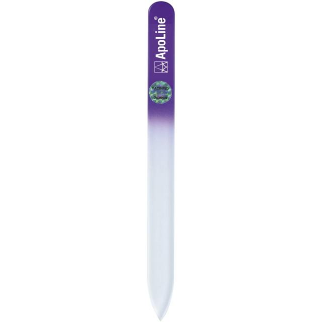 APOLINE Nagelfeile Glas 14 cm lila product image
