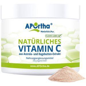 APORTHA natürliches Vitamin C vegetarisch Pulver product image