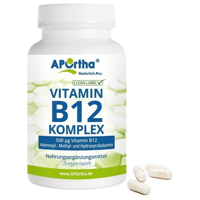 APortha VITAMIN B12 KOMPLEX 120 St Kapseln product image