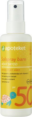 Solkräm Apoteket barn - 200ml SPF 50 oparf spray product image