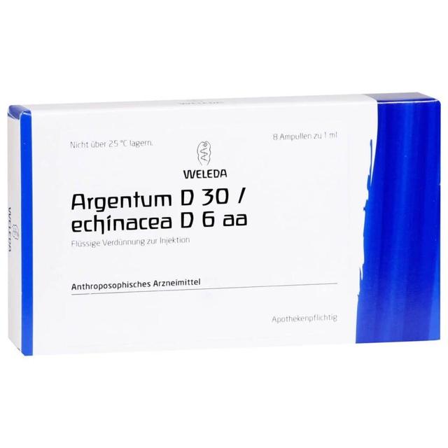 ARGENTUM D 30/ECHINACEA D 6 aa Ampullen product image