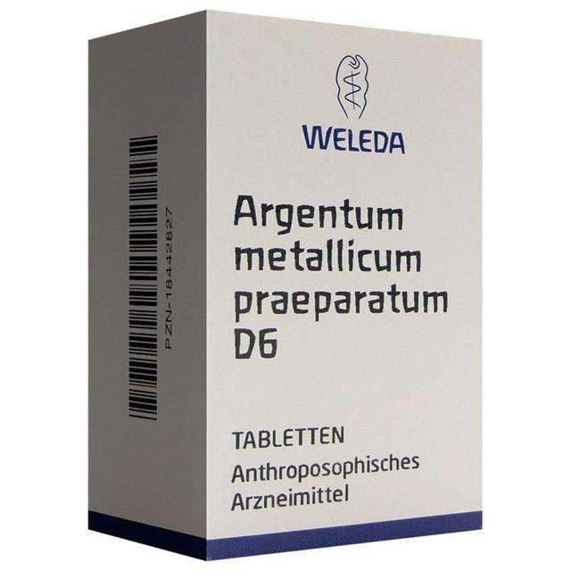 Argentum metallicum praeparatum D6 Tabletten, 80 St Tabletten product image