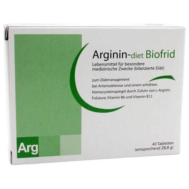 Arginin-diet Biofrid Tabletten, 40 St Tabletten product image
