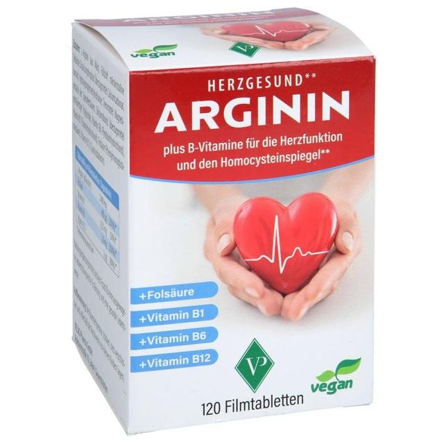 ARGININ HERZGESUND+Vit.B1+B6+B12+Folsäure Filmtab. product image
