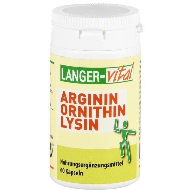 ARGININ/ORNITHIN 1000 mg/TG Kapseln product image