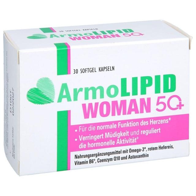 ARMOLIPID WOMAN 50+ Weichkapseln product image