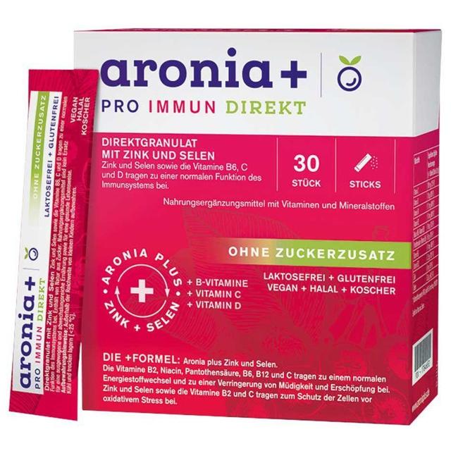 ARONIA+ PRO IMMUN direkt Granulat Sticks product image