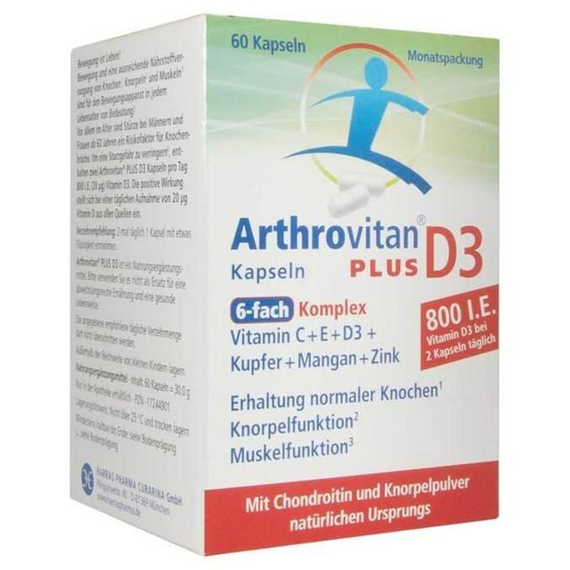 Arthrovitan Plus D3 Kapseln, 60 St Kapseln product image