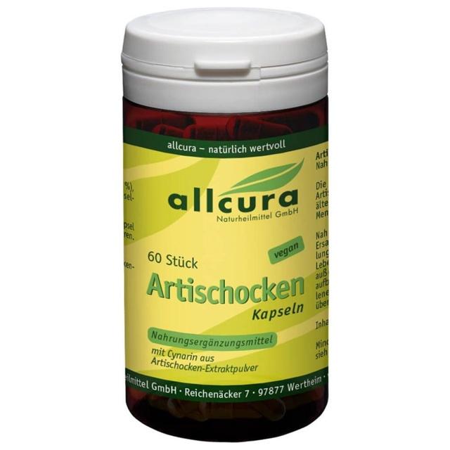 allcura Artischocken Kapseln, 60 St Kapseln product image