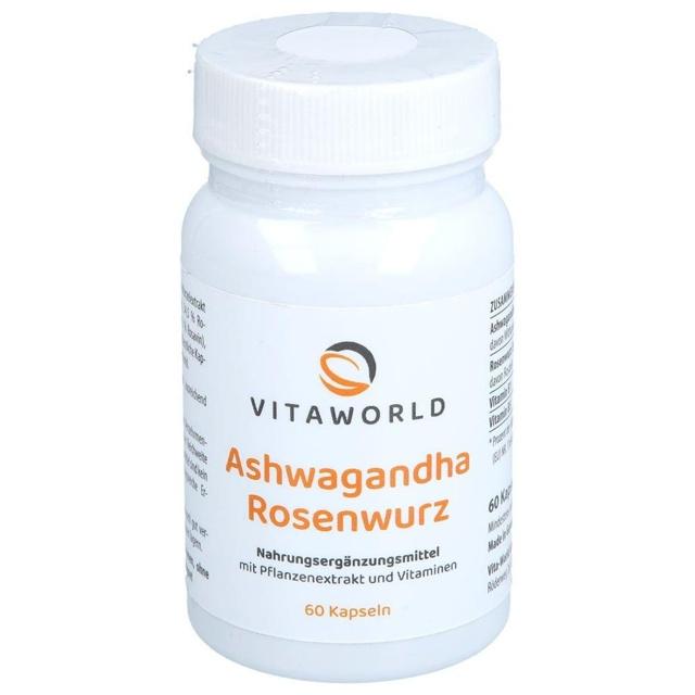 ASHWAGANDHA ROSENWURZ Komplex Kapseln product image