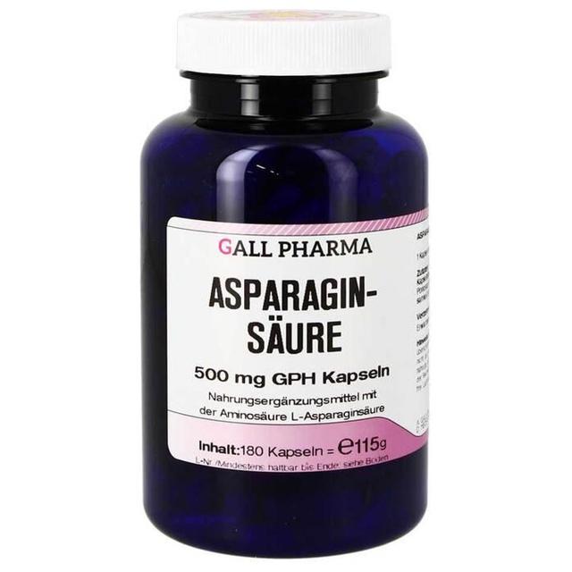 Asparaginsäure 500 mg GPH Kapseln, 180 St Kapseln product image
