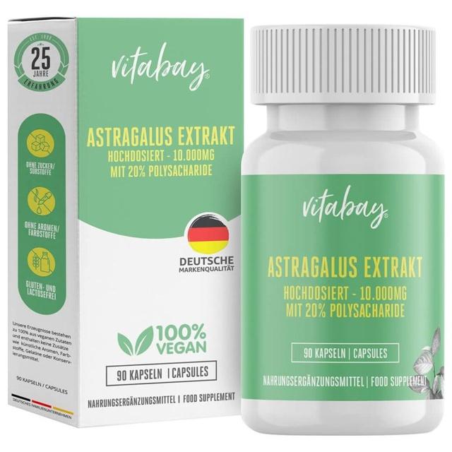 Astragalus Extrakt 10.000 Mg Hochdosiert Kapseln product image
