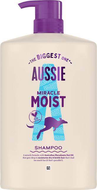 Aussie Miracle Moist Schampo 1000 ml product image