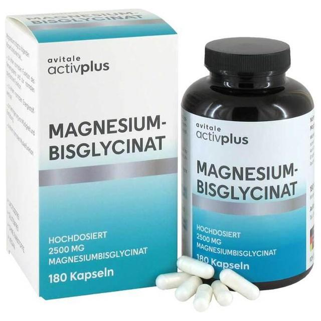 Avitale activplus MAGNESIUM-BISGLYCINAT 180 St Kapseln product image