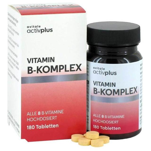 Activplus Vitamin B Komplex Tabletten, 180 St Tabletten product image