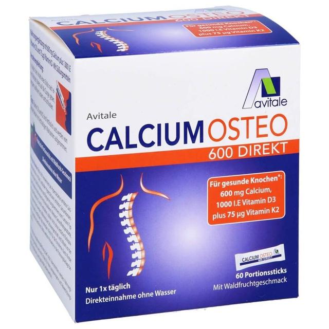 CALCIUM OSTEO 600 Direkt Portionssticks product image