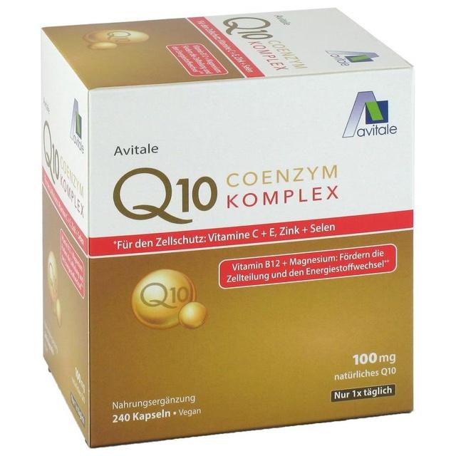 COENZYM Q10 100 mg Kapseln+Vitamine+Mineralstoffe product image