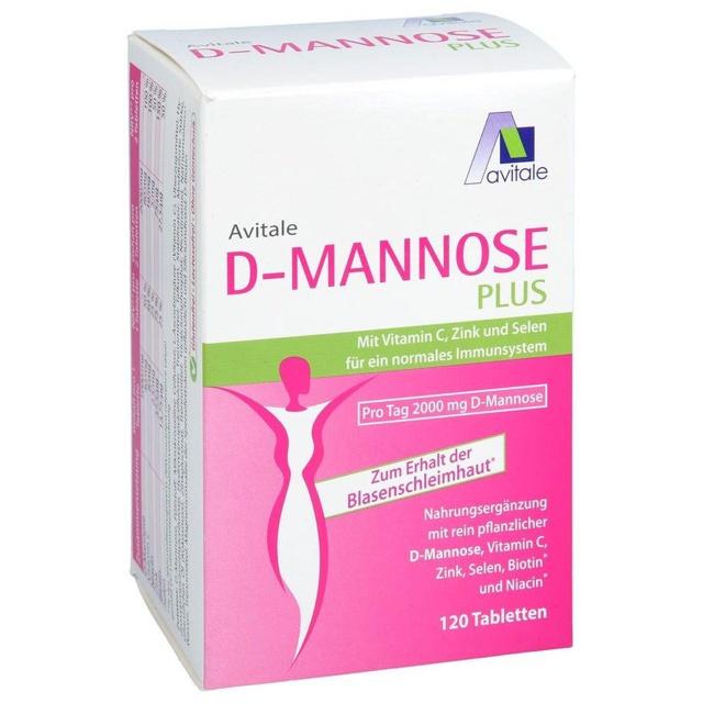 D-MANNOSE PLUS 2000 mg Tabl.m.Vit.u.Mineralstof. product image