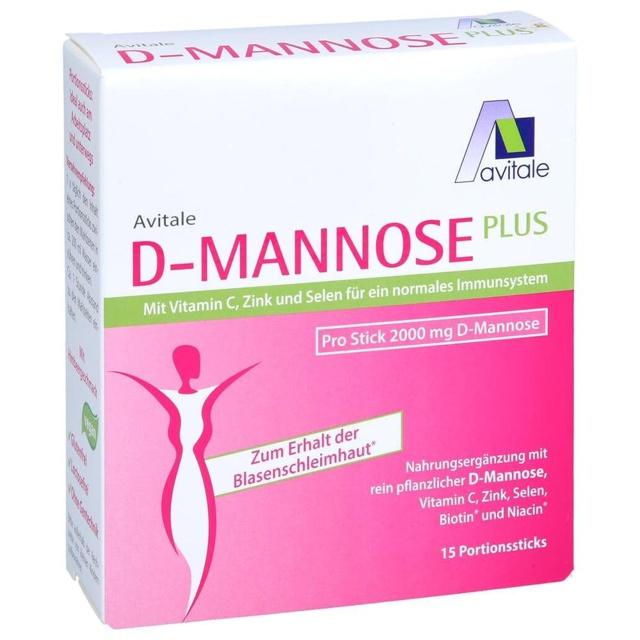 D-MANNOSE PLUS 2000 mg Sticks m.Vit.u.Mineralstof. product image