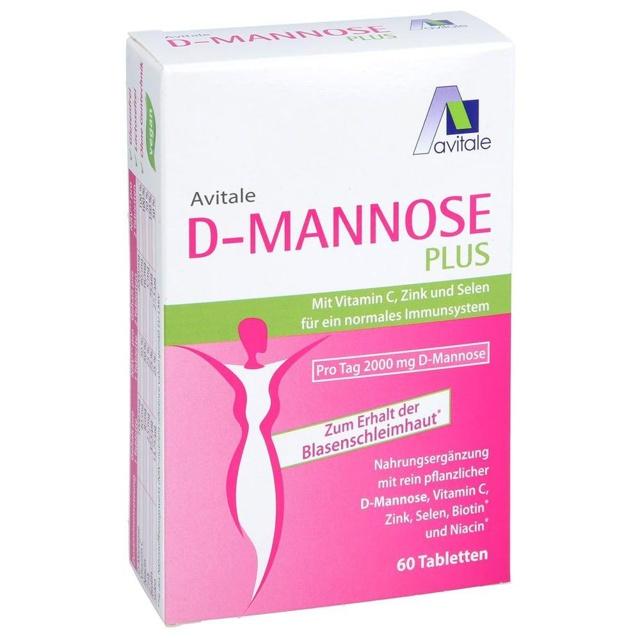 D-MANNOSE PLUS 2000 mg Tabl.m.Vit.u.Mineralstof. product image