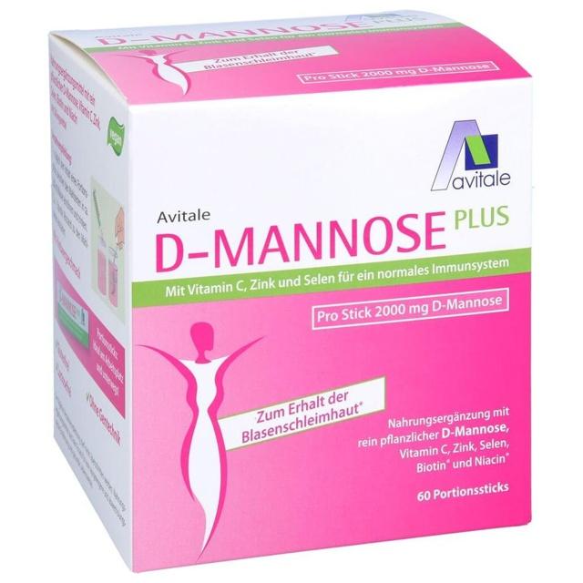 D-MANNOSE PLUS 2000 mg Sticks m.Vit.u.Mineralstof. product image