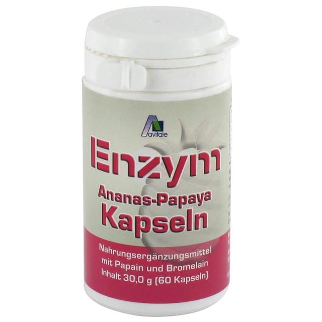 Enzym Ananas Papaya Kapseln, 60 St Kapseln product image