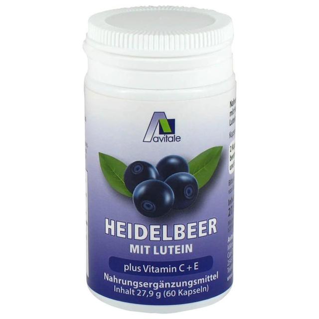 HEIDELBEER KAPSELN+Lutein+C+E product image