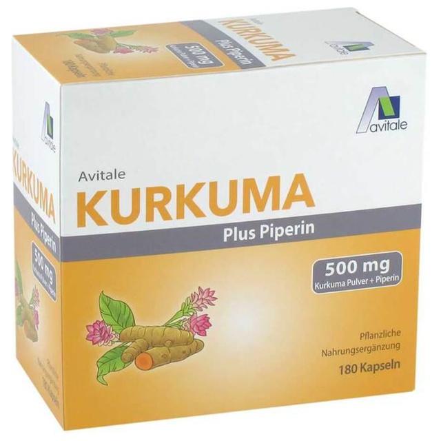 KURKUMA 500 mg+Piperin Kapseln product image
