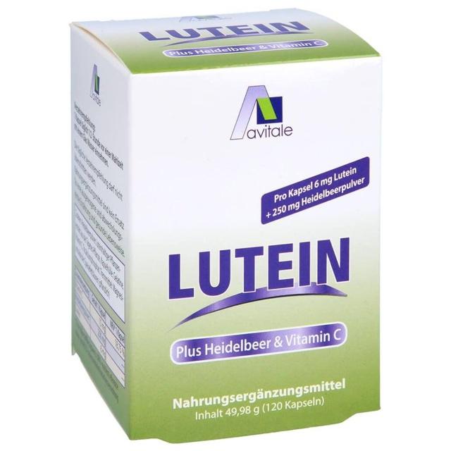 LUTEIN KAPSELN 6 mg+Heidelbeer product image