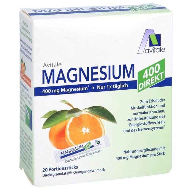 MAGNESIUM 400 direkt Orange Portionssticks product image