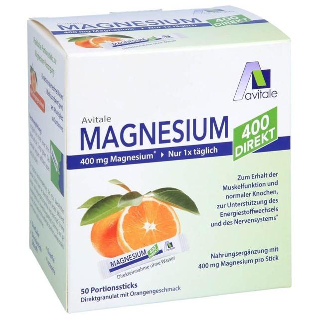 MAGNESIUM 400 direkt Orange Portionssticks product image