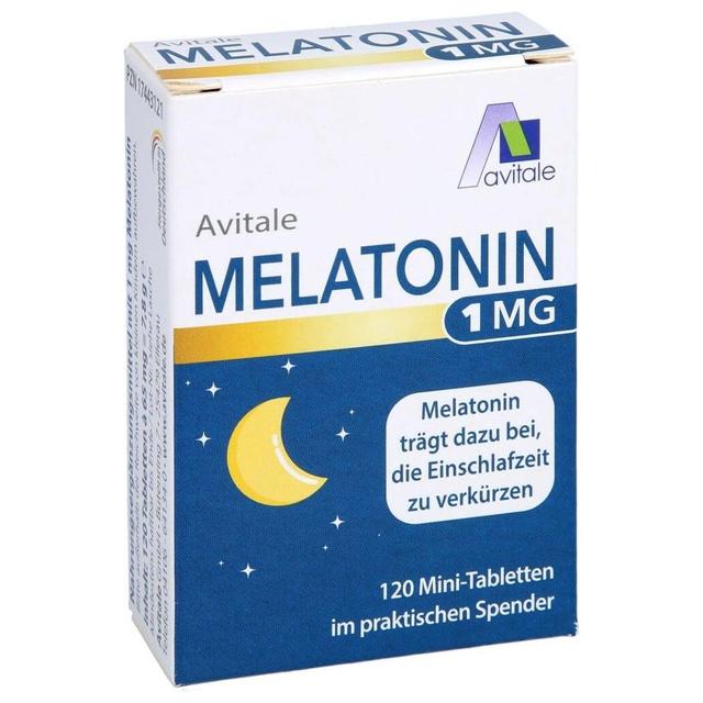 MELATONIN 1 mg Mini-Tabletten im Spender product image