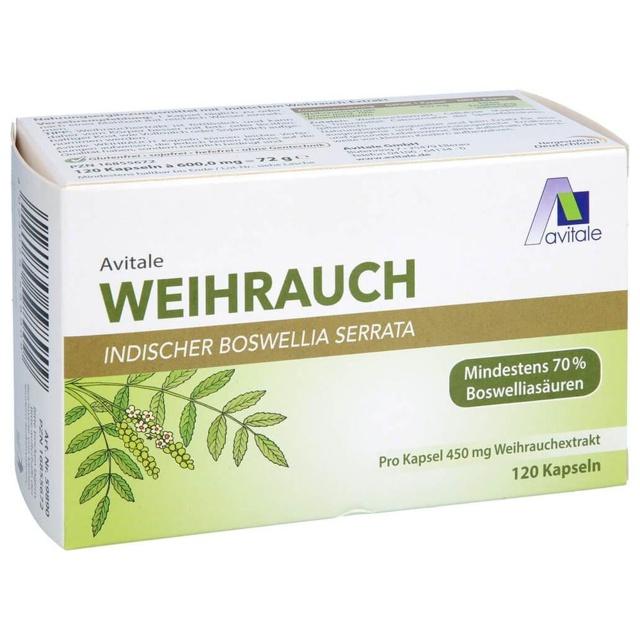 WEIHRAUCH 450 mg Boswellia Serrata Kapseln product image