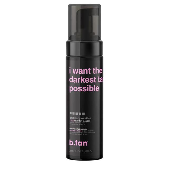 b.tan I Want The Darkest Tan Possible Self Tan Mousse 200 ml product image