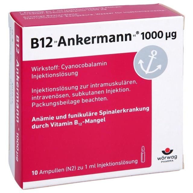 B12 ANKERMANN 1000 μg Injektionslösung Amp. product image