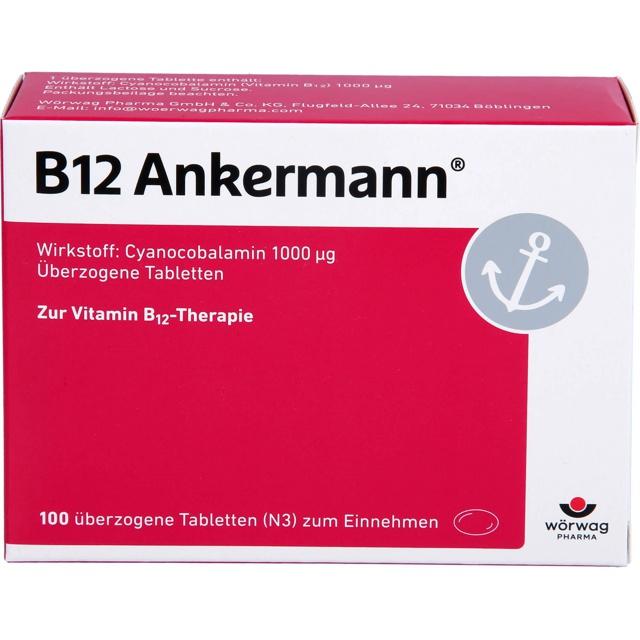 B12 ANKERMANN überzogene Tabletten product image
