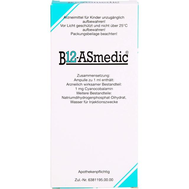 B12 ASMEDIC Injektionslösung Ampullen product image