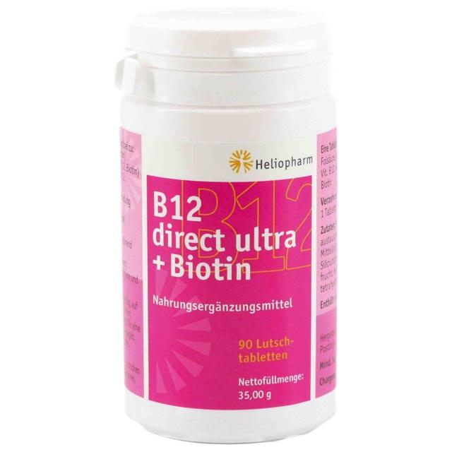 B12 DIRECT ultra+Biotin Lutschtabletten product image