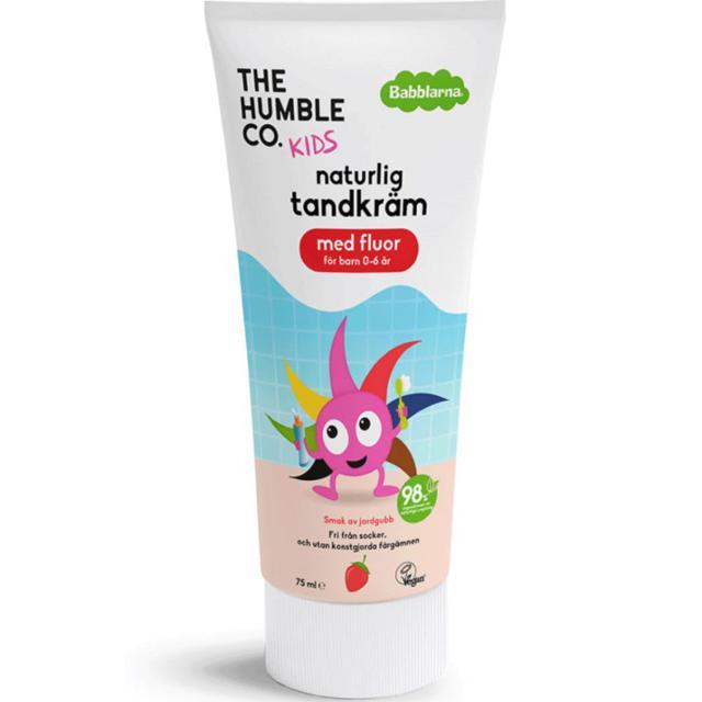 Babblarna barntandkräm Jordgubb 75 ml product image