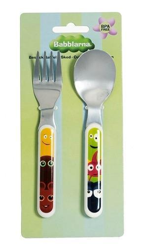 Teddykompaniet Babblarna Bestick Gaffel & Sked product image