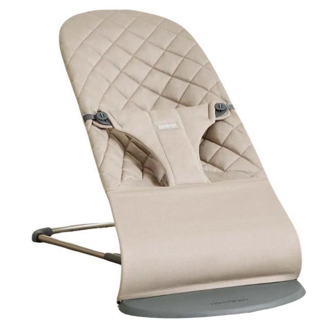 BabyBjörn Babysitter Bliss Vävd Klassisk Quilt Sandgrå product image