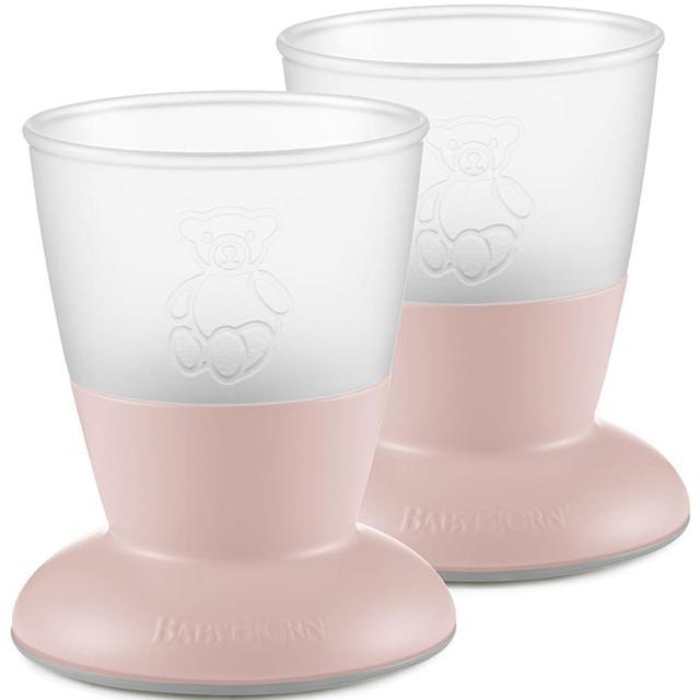 Babybjörn barnglas 2 -pack blekrosa product image
