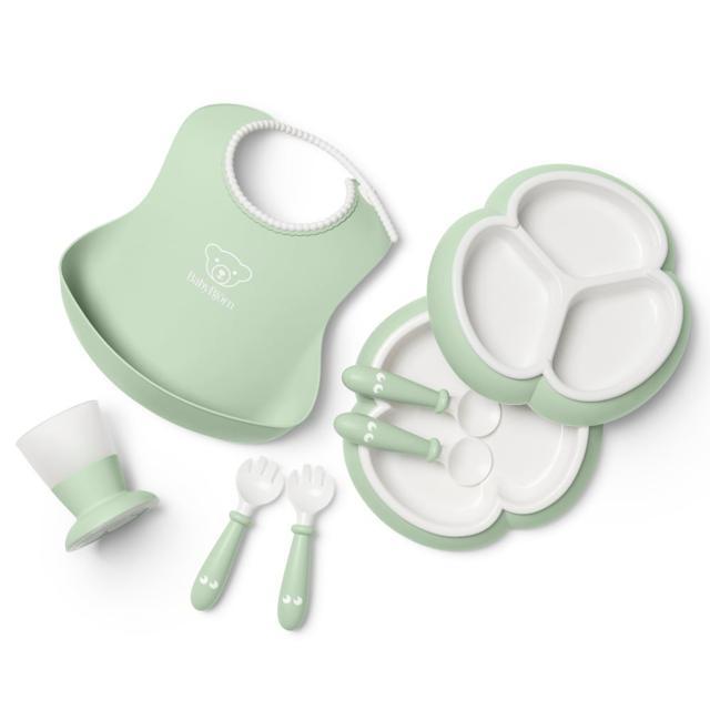 BabyBjörn Barnservis 8 delar Blekgrön product image