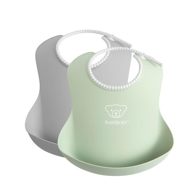 BabyBjörn Haklapp Grå/Grön 2-pack product image