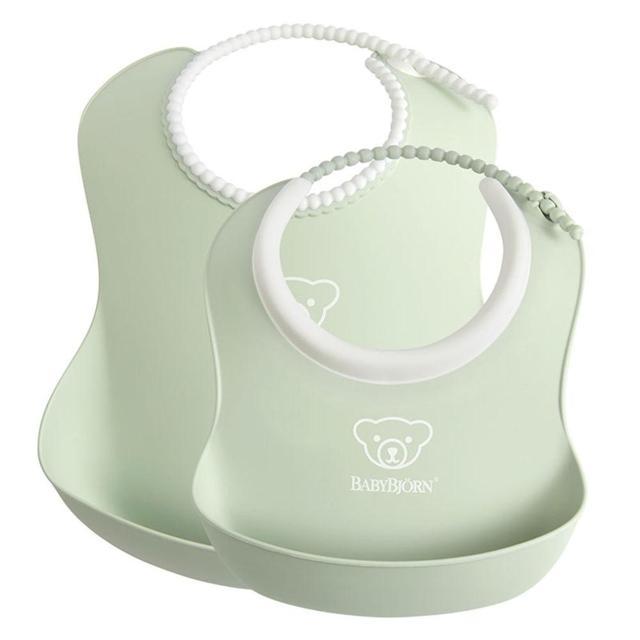 BabyBjörn Haklappsset Blekgrön 2-pack product image