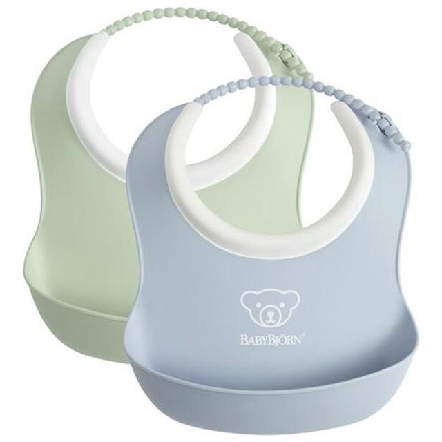 BabyBjörn Liten Haklapp Grön/Blå 2-pack product image