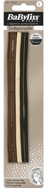 BaByliss Hårband Anti-glid, 4 -pack product image