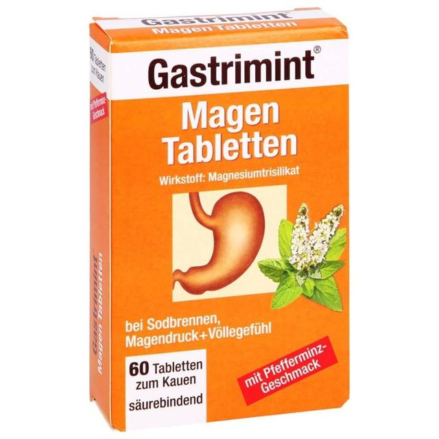 BAD HEILBRUNNER Gastrimint Magen Tabletten product image